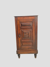 meuble de collectionneur de pièces en chêne massif . XIX siècle .