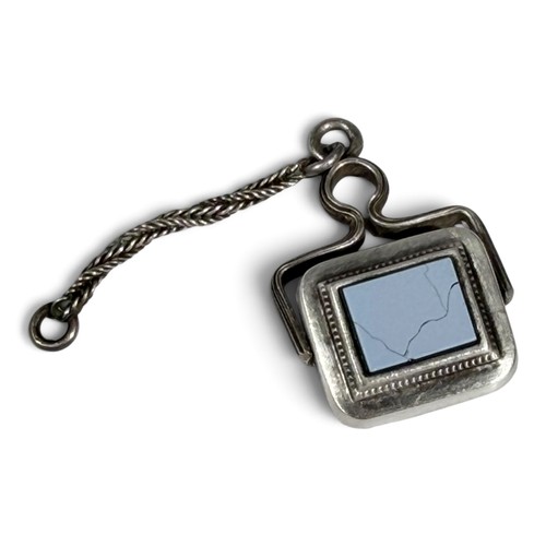 Sceau cachet chatelaine - sceau, argent