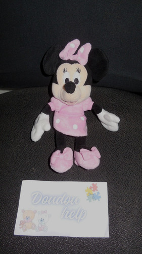 Doudou peluche minnie robe - peluche,