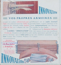 Catalogue dépliant publicité INNOVATION armoire penderie