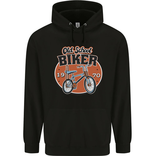Old school biker bicycle - old,