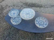 4 plats en verre