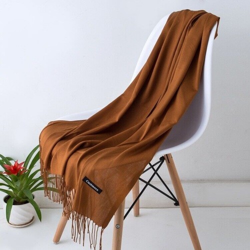 Echarpe étole camel scarf - camel,