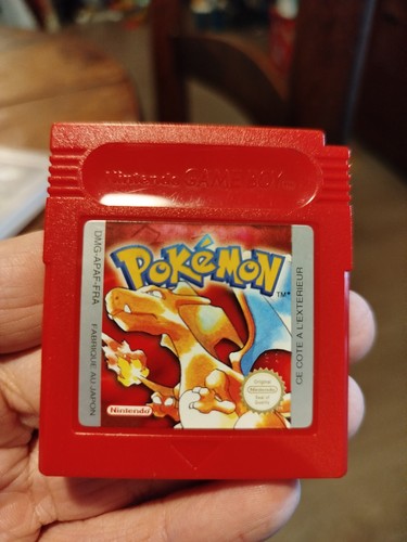 Pokémon version rouge gameboy - rouge,