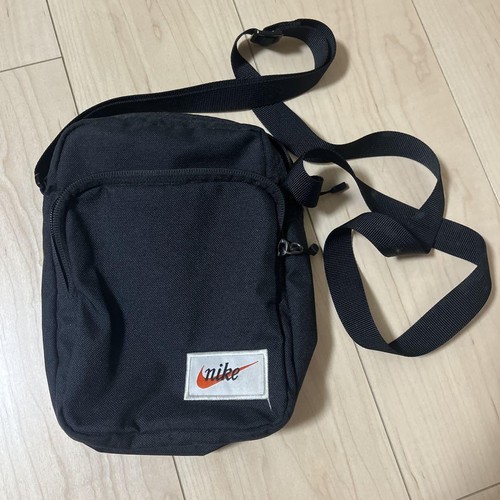 Nike black sacoche nylon - black,