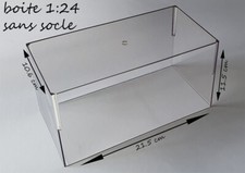  boites vitrine sans socle
