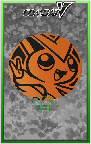 Jeton victini orange pokemon - victini,