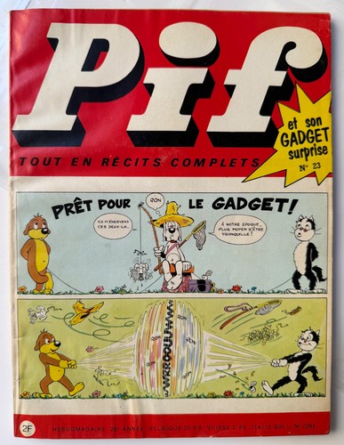Pif gadget avec - gadget, 23