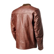 Gilet moto en cuir roland