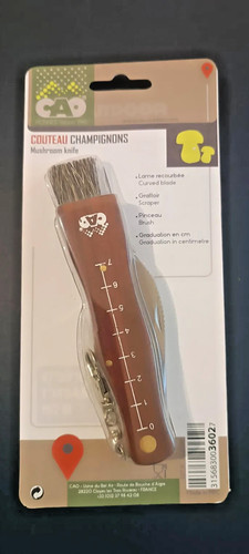 Couteau champignon neuf - couteau,