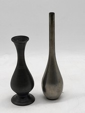 ZT- Lot 2 Vases Étain Vintage
