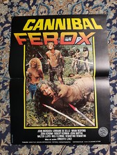 Affiche 1981 CANNIBAL FEROX