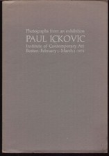 Paul Ickovic -1974 photography book from a museum (ICA)
