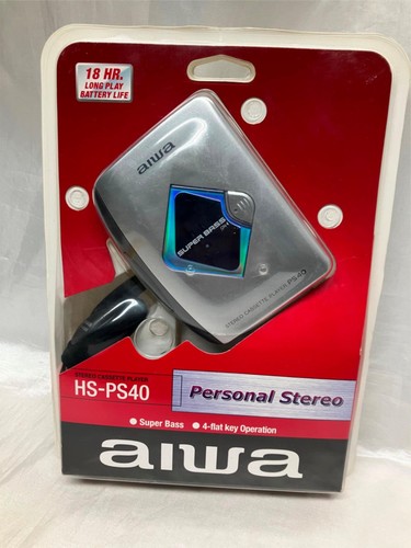 Vintage aiwa silver personal - aiwa,