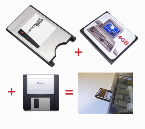 Amiga transfer kit - pcmcia, cf