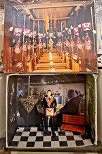 MINI TEMPLE MACONNIQUE ( boite