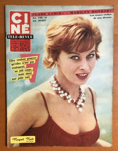 Cine revue 1960 m - ►cine,