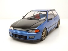 Modèle Réduit Honda Civic EG6 Bleu Métallique 1:18 Solido