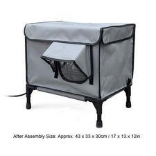 Maison De Chat Chauffée Abri