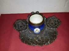 Encrier en bronze avec son