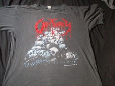 vintage obituary pile of