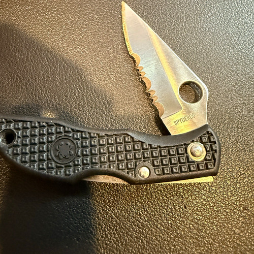 Spyderco dragonfly black - spyderco,