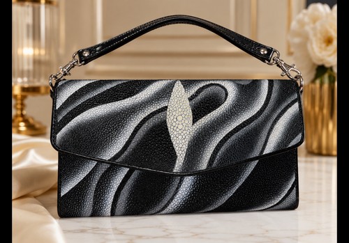 Sac galuchat véritable