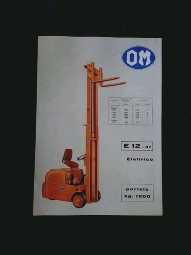 Chariot élévateur - om,