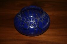 Vase boule Art Déco craquelé