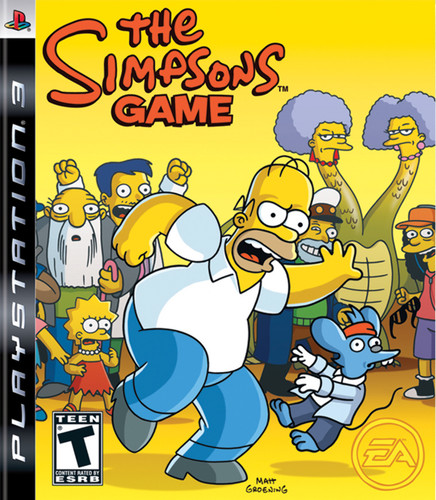 The simpsons game - the,