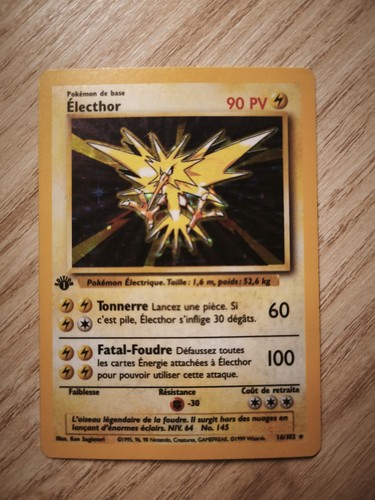 Carte pokemon electhor 102 - pokemon, 16/102