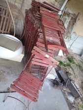 Chaises pliantes anciennes - 68,