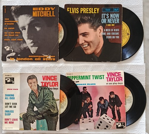 Lot eddy mitchell - ep, mitchell,elvis