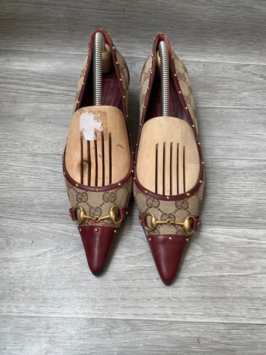 Gucci logo pump horsebit - logo,