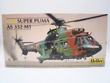 HELLER - 1/72 - HELICOPTERE SUPER PUMA AS 332 M1 - N° 80367 - COMPLET - ANCIEN -