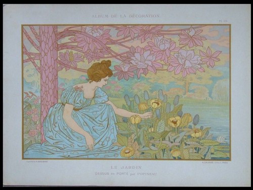 Jardin popineau 1898 - le, -1898-