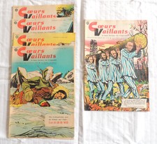Lot 5 n° coeurs vaillants 1958/1959 - Très bon état
