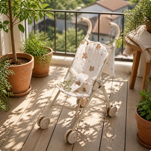 Jouet pliable poussette - pliable, de