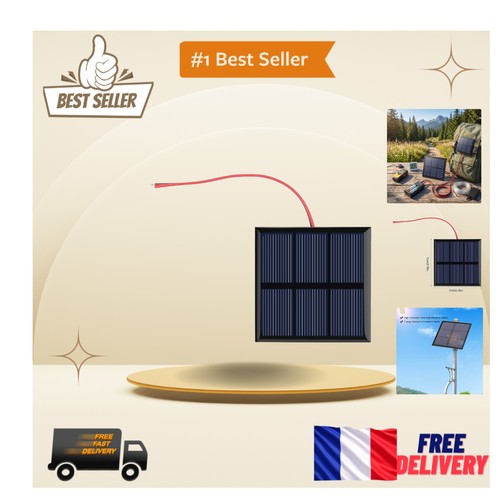Chargeur solaire portable 7w - solaire,
