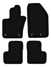 Tapis de sol en velours noir