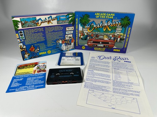 Out run atari sega - st, +