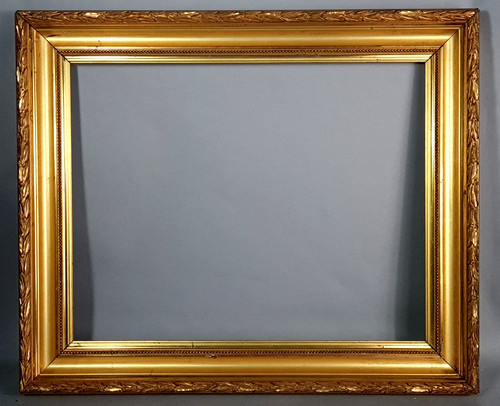 Cadre ancien perlé 5x54 5 - ancien,