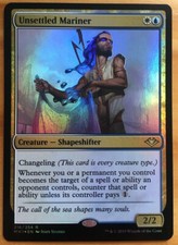 mtg magic unsettled mariner FOIL ENGLISH FRENCH marin instable modern horizons