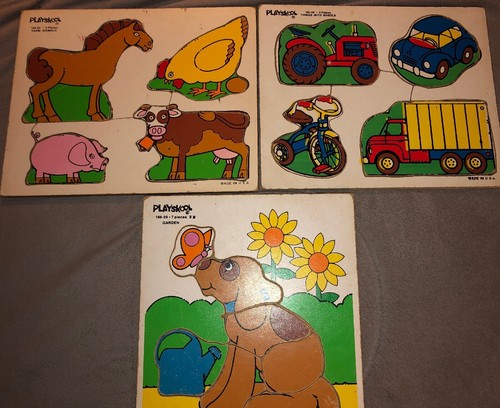 Lot vintage playskool - vintage,