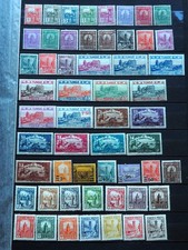 TIMBRES COLONIES FRANCAISES - TUNISIE -YT- 55 TIMBRES NEUFS 1926/1933