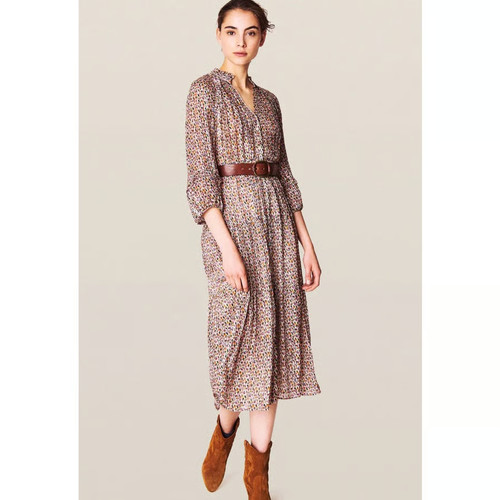 Robe midi femme à - midi,