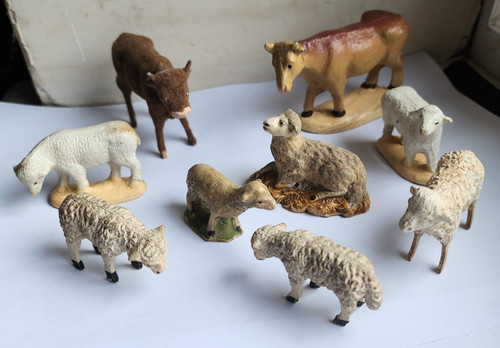 Anciens santons animaux - animaux, 7