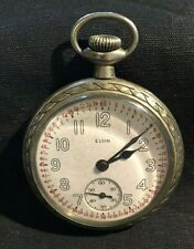 montre gousset illinois watch case co. elgin nickel 0637755