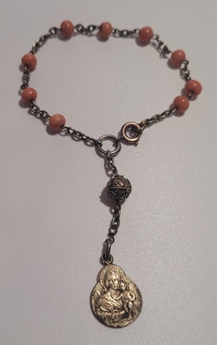 Ancien chapelet bracelet - chapelet,