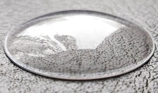 Montre à coq, verres très bombés anciens, glass for cock watch